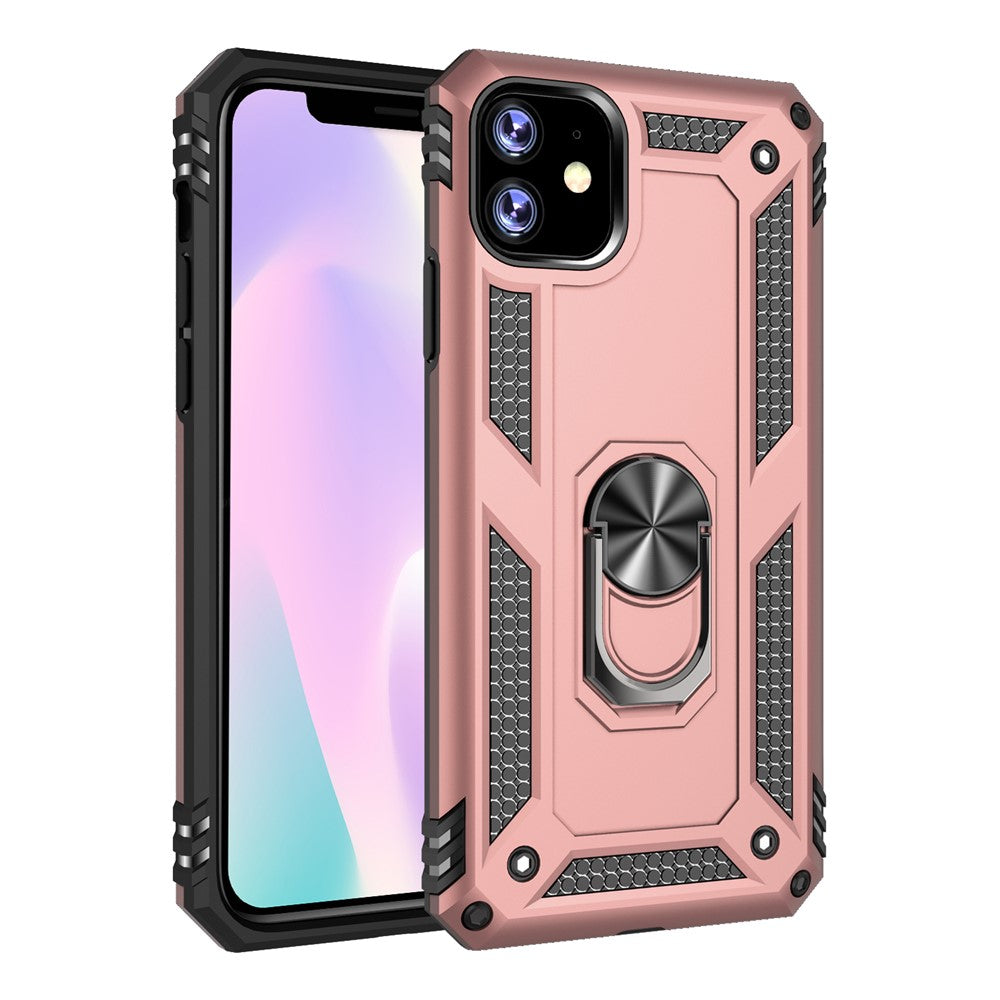 Hybrid PC TPU Kickstand Armor mobilskal för iPhone 11 6,1-tums (2019)
