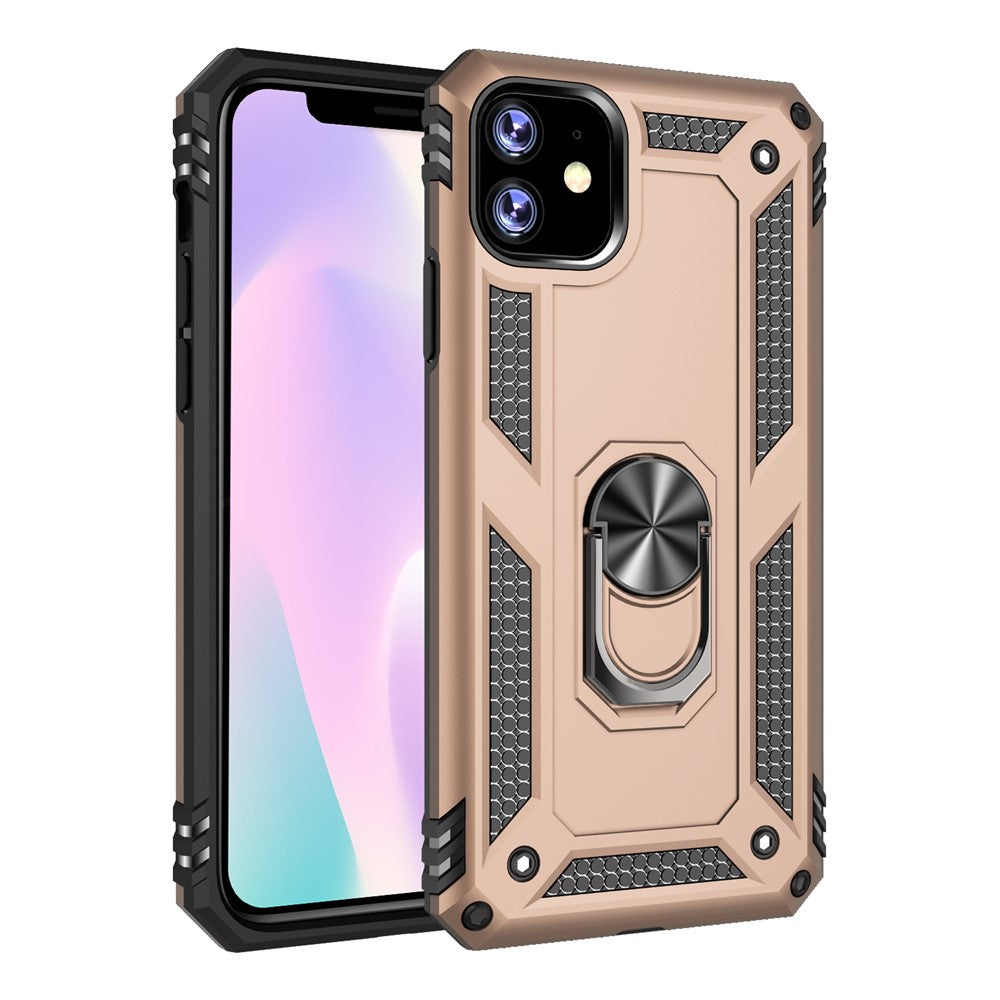 Hybrid PC TPU Kickstand Armor mobilskal för iPhone 11 6,1-tums (2019)