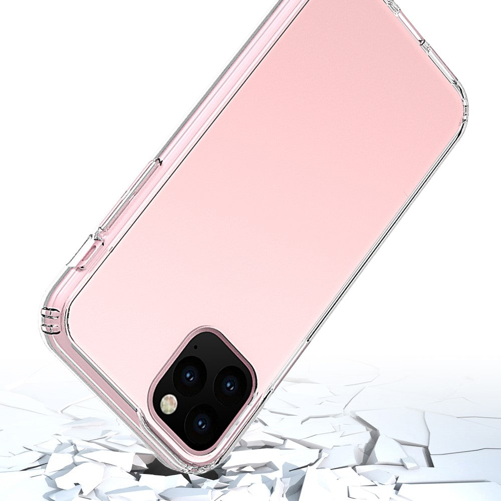 Clear Anti-scratch Acrylic + TPU Back Hybrid Shell for iPhone 11 Pro Max 6.5-inch (2019) / XS Max 6.5 inch