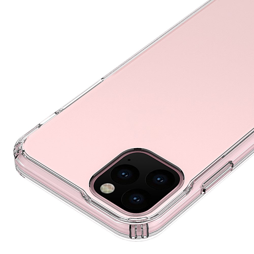 Clear Anti-scratch Acrylic + TPU Back Hybrid Shell for iPhone 11 Pro Max 6.5-inch (2019) / XS Max 6.5 inch