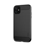 MOFI Carbon Fiber Texture Brushed TPU Soft Back Shell for iPhone 11 6.1 inch (2019)