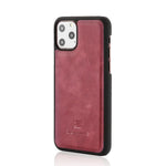 DG.MING For iPhone 11 Pro 5.8 inch (2019) Wallet Phone Case Detachable 2-in-1 Split Leather Protective Cover