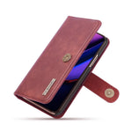 DG.MING For iPhone 11 Pro 5.8 inch (2019) Wallet Phone Case Detachable 2-in-1 Split Leather Protective Cover