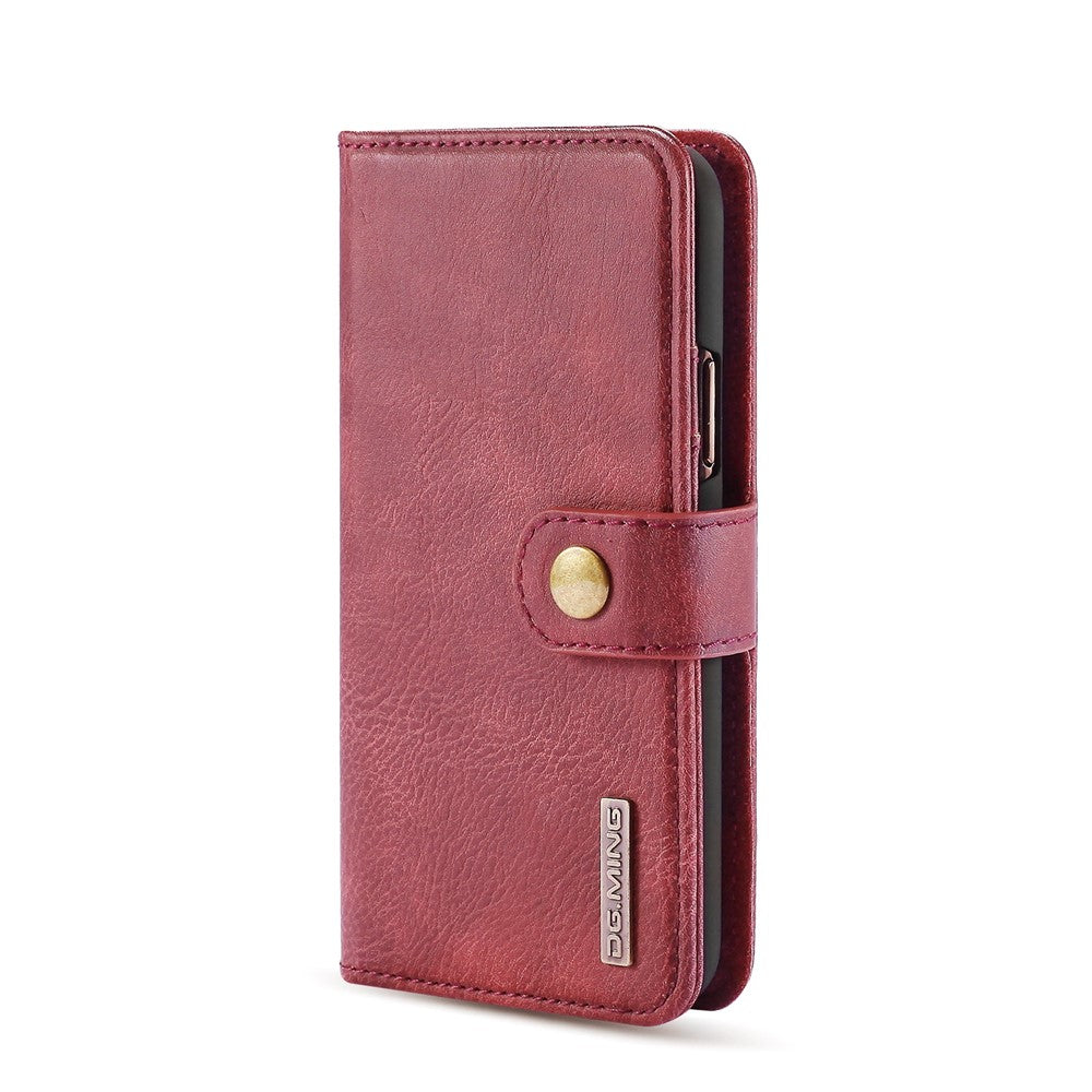 DG.MING For iPhone 11 Pro 5.8 inch (2019) Wallet Phone Case Detachable 2-in-1 Split Leather Protective Cover