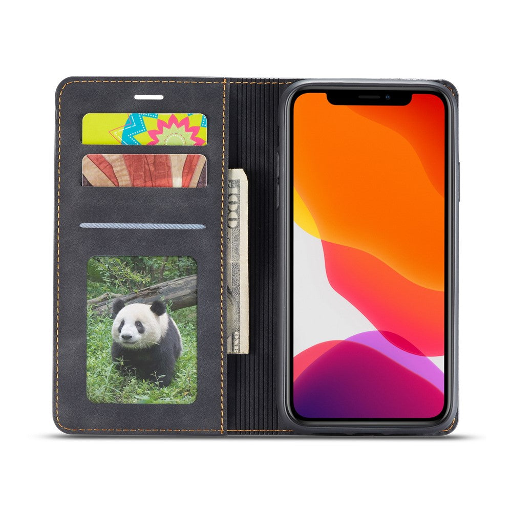 FORWENW Fantasy Series Silky Touch Leather Wallet Phone Case with Stand Covering for iPhone 11 6.1 inch (2019)