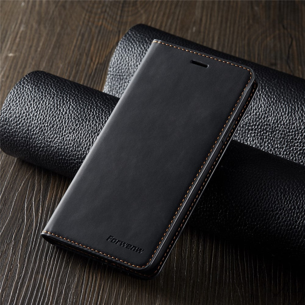 FORWENW Fantasy Series Silky Touch Leather Wallet Phone Case with Stand Covering for iPhone 11 6.1 inch (2019)