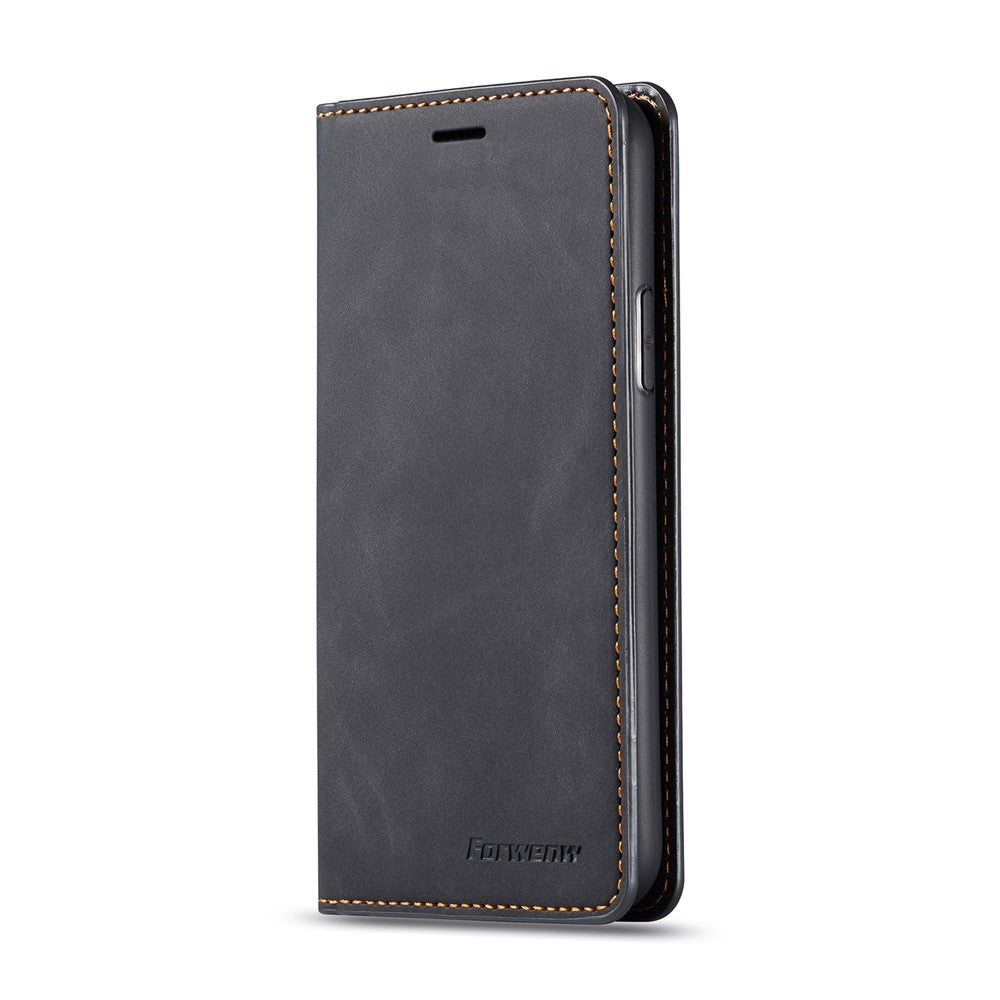 FORWENW Fantasy Series Silky Touch Læder Pung Etui til iApple iPhone 11 Pro Max 6,5 tommer (2019)