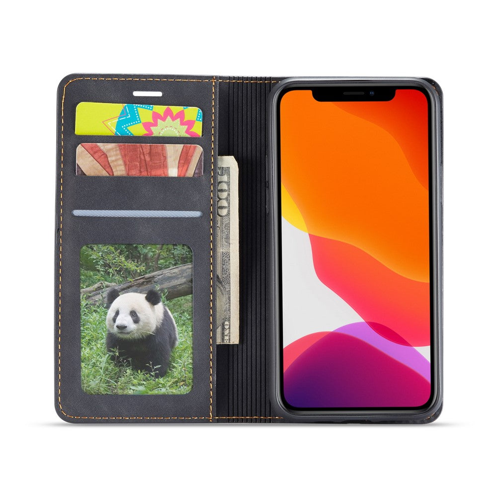 FORWENW Fantasy Series Silky Touch Læder Pung Etui til iApple iPhone 11 Pro Max 6,5 tommer (2019)