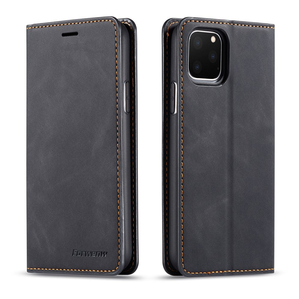 FORWENW Fantasy Series Silky Touch Læder Pung Telefonetui Cover til Apple iPhone 11 Pro 5,8 tommer (2019)