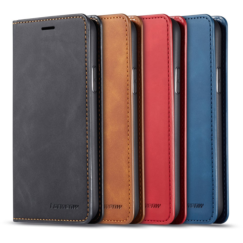 FORWENW Fantasy Series Silky Touch Læder Pung Telefonetui Cover til Apple iPhone 11 Pro 5,8 tommer (2019)