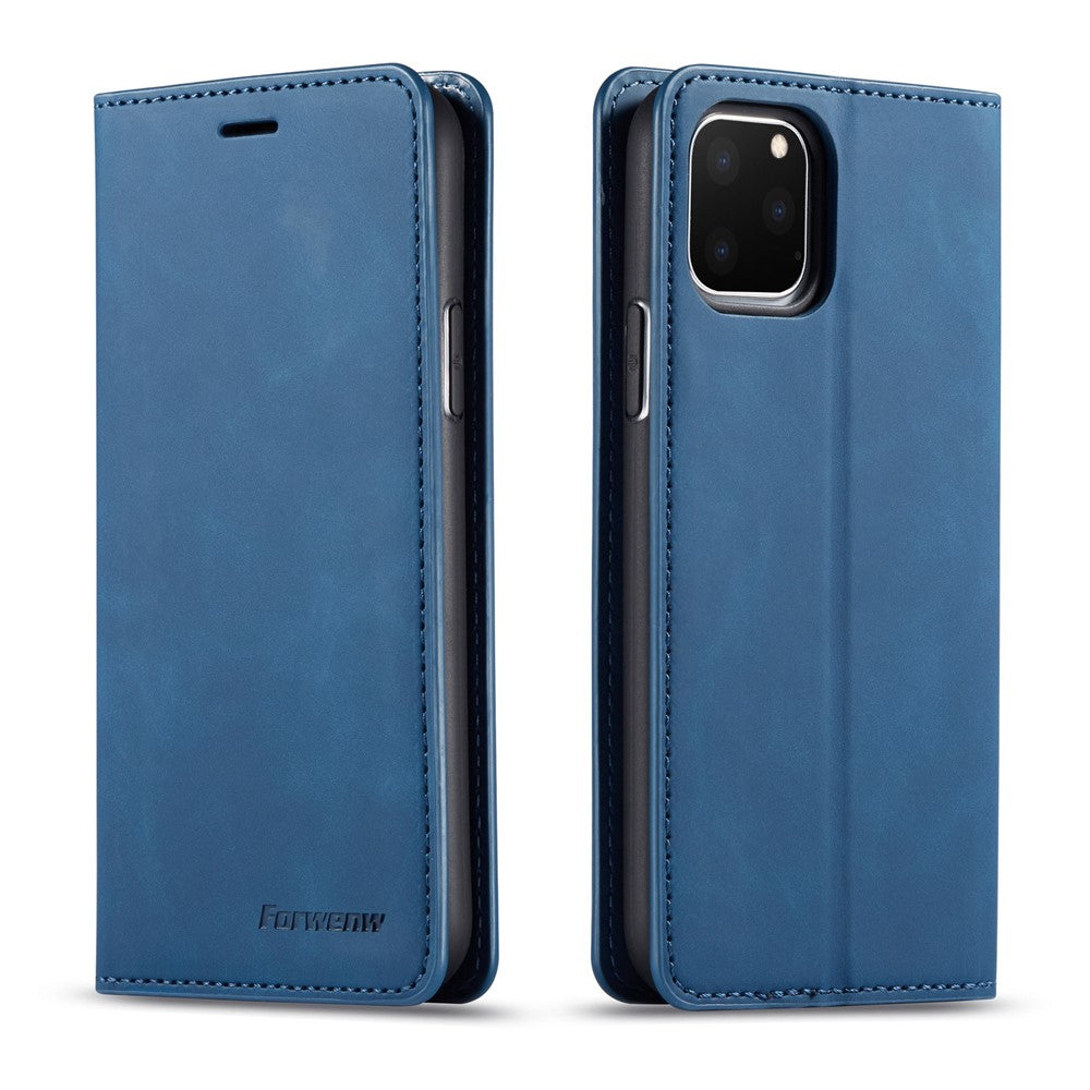 FORWENW Fantasy Series Silky Touch Læder Pung Telefonetui Cover til Apple iPhone 11 Pro 5,8 tommer (2019)