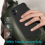 Anti-scratch Soft Liquid Silicone Phone Shell Mobile Phone Bag Case for iPhone 11 6.1 inch (2019)