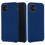 Anti-scratch Soft Liquid Silicone Phone Shell Mobile Phone Bag Case for iPhone 11 6.1 inch (2019)
