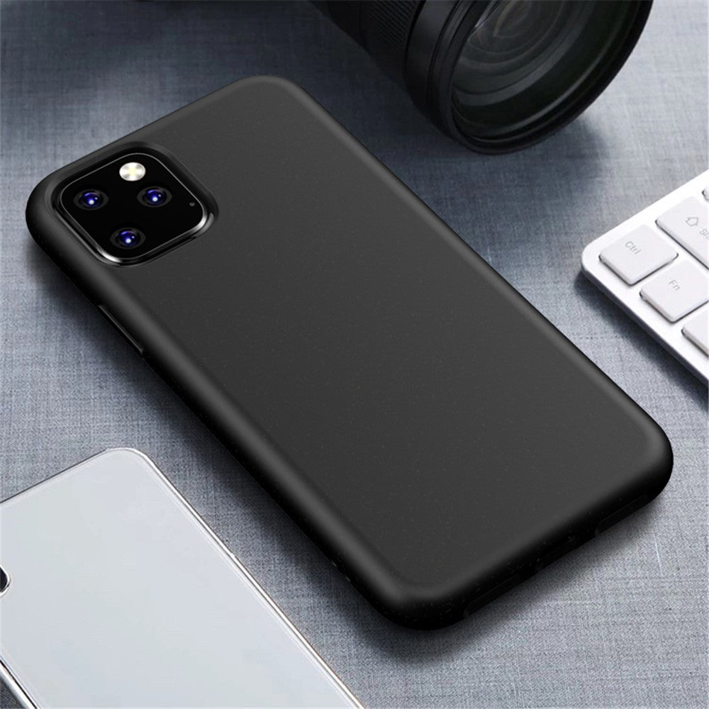 For iPhone 11 6.1 inch (2019) Starry Sky Series Wheat Straw Degradable Case Matte Texture Flexible TPU Protective Cover