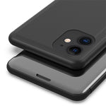 iPhone 11 Flip Läderfodral med Stativ Helkroppsskyddande mobilfodral