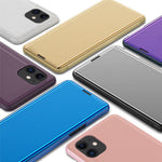 iPhone 11 Flip Läderfodral med Stativ Helkroppsskyddande mobilfodral