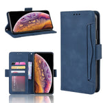 For iPhone (2019) 6.1-inch Leather with Multiple Card Slots and Wallet Pocket Cover