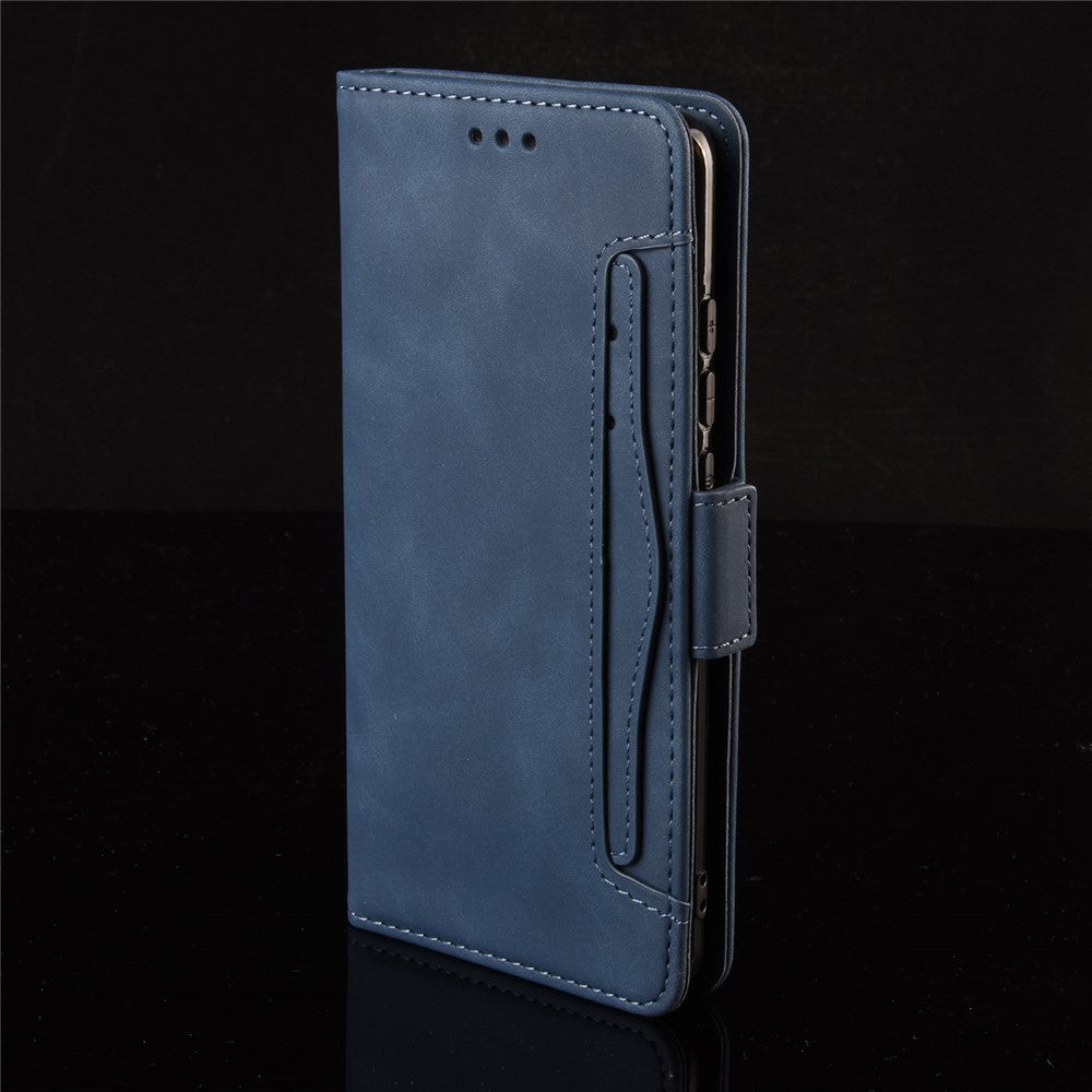 For iPhone (2019) 6.1-inch Leather with Multiple Card Slots and Wallet Pocket Cover