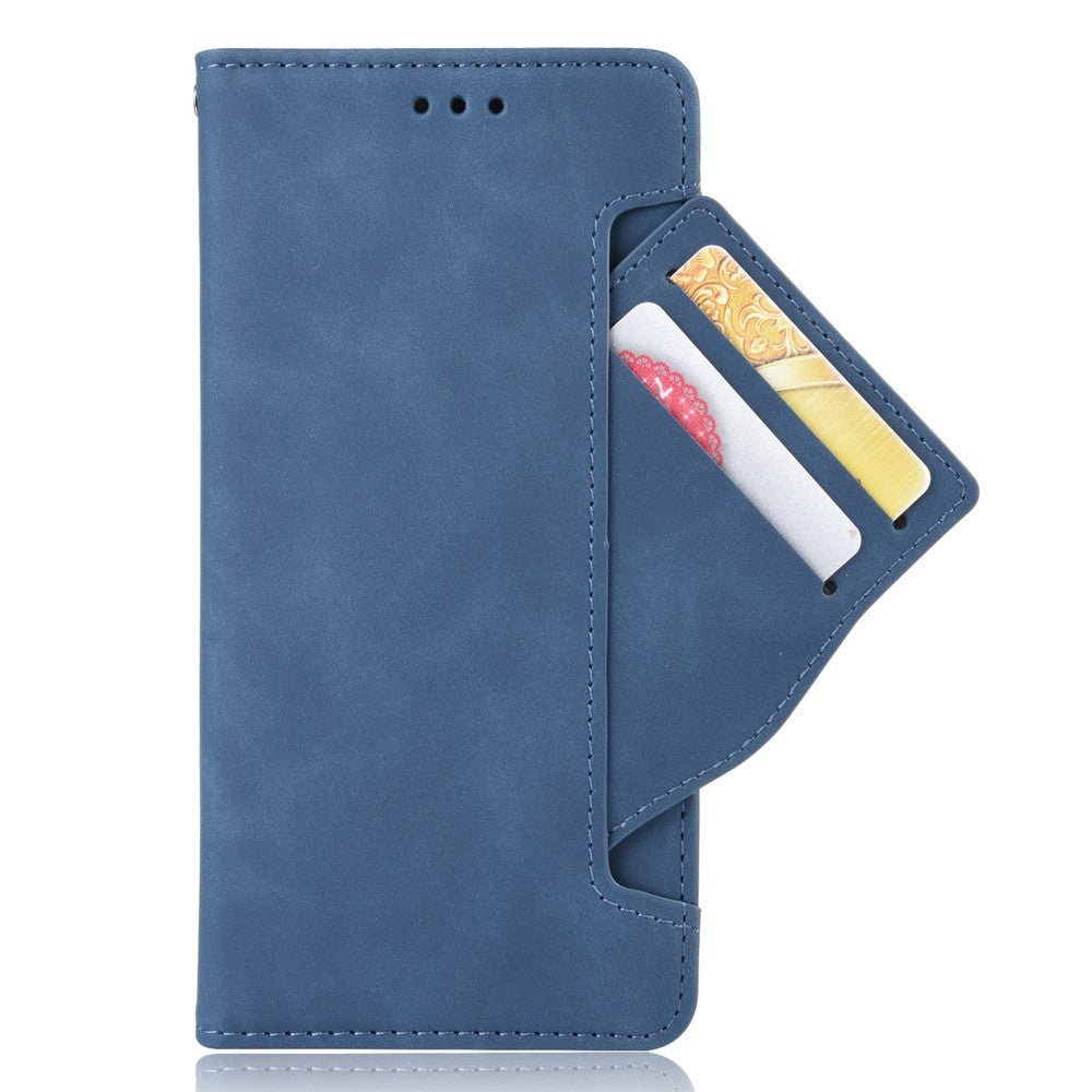 For iPhone (2019) 6.1-inch Leather with Multiple Card Slots and Wallet Pocket Cover