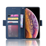 For iPhone (2019) 6.1-inch Leather with Multiple Card Slots and Wallet Pocket Cover