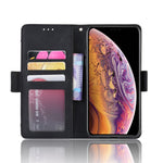 Leather Wallet Cell Casing with Multiple Card Slots for iPhone 11 Pro 5.8 inch (2019)