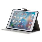Mønstertrykt PU-læder tablet-etui [Wallet Stand] til iPad 9,7 tommer (2018) (2017) (2016)/iPad Air 2, osv.