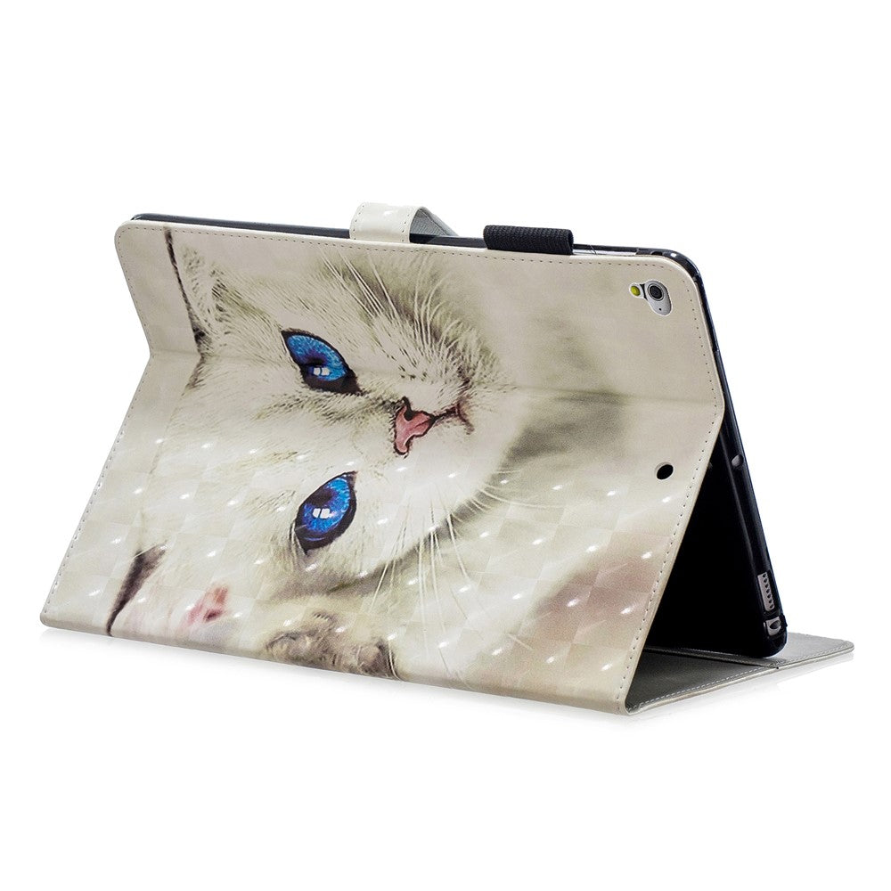 Mønstertrykt PU-læder tablet-etui [Wallet Stand] til iPad 9,7 tommer (2018) (2017) (2016)/iPad Air 2, osv.
