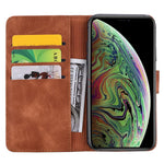 Imprint Mandala Flower Stand Wallet Leather Case Shell Cover for iPhone 11 6.1-inch (2019)