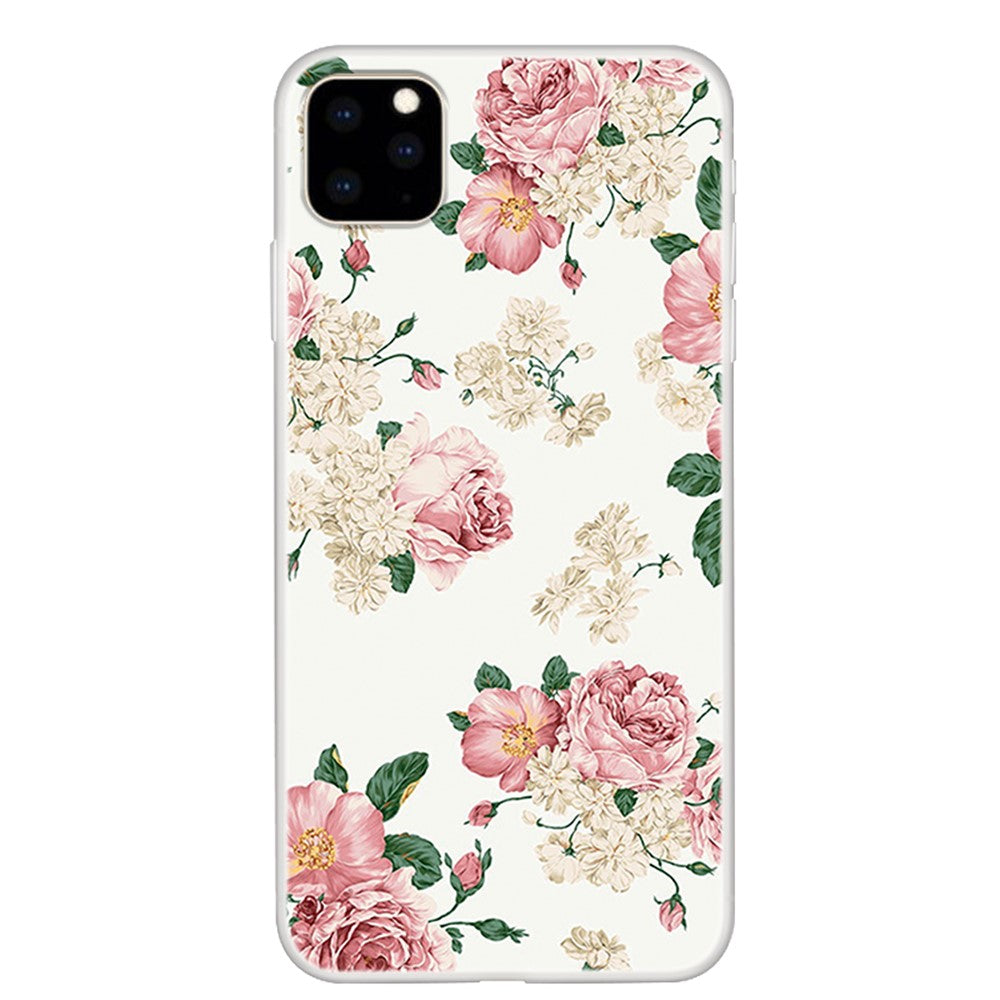 Mønstertryk Blødt TPU Bagcover til iPhone 11 6.1-inch (2019)