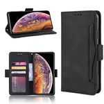 Leather Wallet Stand Phone Cover Case with Multiple Card Slots for iPhone XS Max 6.5 inch