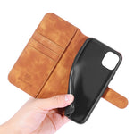 DG.MING Retro Style Wallet Leather Stand Case for iPhone 11 Pro Max 6.5-inch (2019)