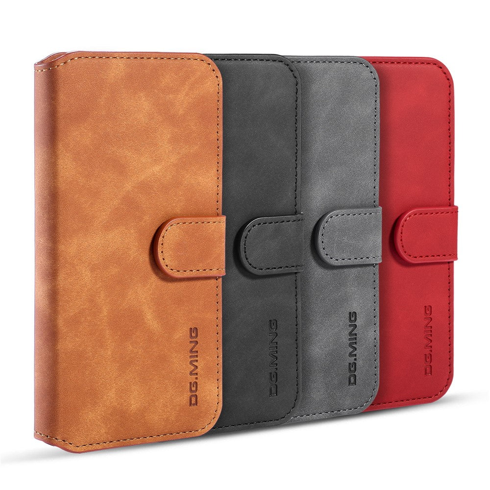 DG.MING Retro Style Wallet Leather Stand Case for iPhone 11 Pro Max 6.5-inch (2019)