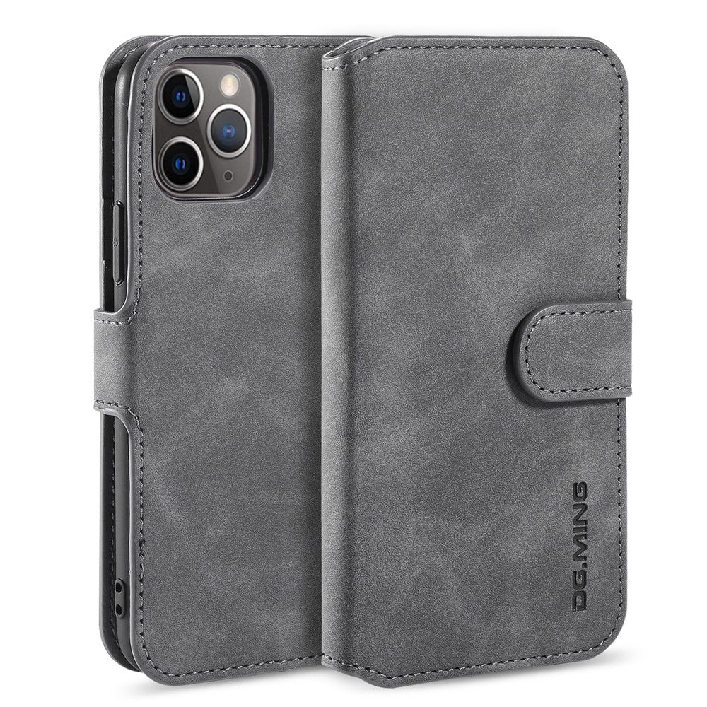 DG.MING Retro Style Wallet Leather Stand Case for iPhone 11 Pro Max 6.5-inch (2019)