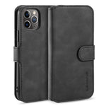 DG.MING Retro Style Wallet Leather Stand Case for iPhone 11 Pro Max 6.5-inch (2019)