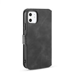 DG.MING Retro Style Plånboksfodral i Läder för iPhone 11 6,1 tum (2019)