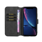 DG.MING Retro Style Plånboksfodral i Läder för iPhone 11 6,1 tum (2019)