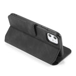 DG.MING Retro Style Plånboksfodral i Läder för iPhone 11 6,1 tum (2019)