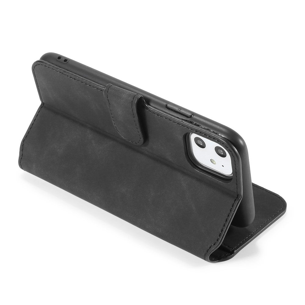DG.MING Retro Style Plånboksfodral i Läder för iPhone 11 6,1 tum (2019)