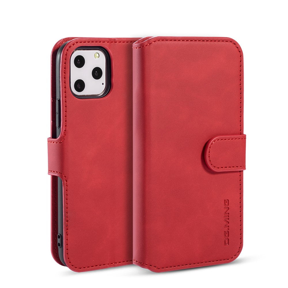 DG.MING Retro Style Plånboksfodral i Läder för iPhone 11 Pro 5,8 tum (2019)