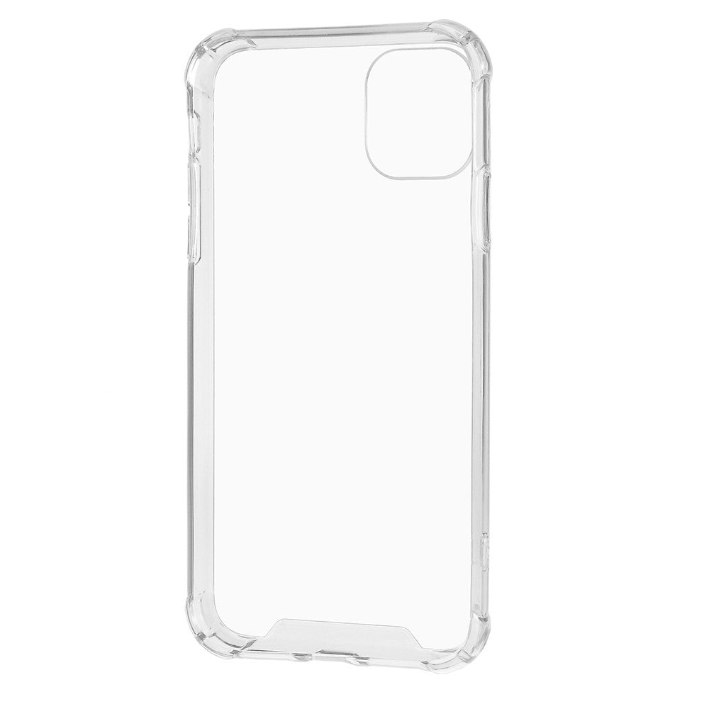 Drop-Proof Acrylic + TPU Hybrid Phone Case Cover for iPhone 11 Pro Max 6.5 inch