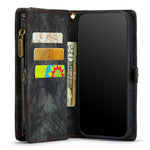 CASEME 008 Series PU Leather 2-in-1 Detachable Stand Magnetic Wallet Phone Case for iPhone 11 Pro 5.8 inch (2019)