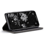 CASEME 013 Series Auto-absorbed Flip Leather Wallet Case for iPhone 11 6.1 inch (2019)