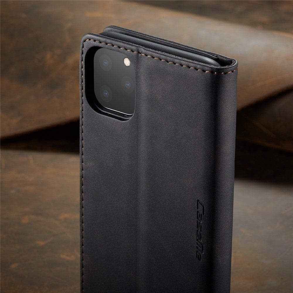 CASEME 013 Series Auto-absorbed Leather Wallet Case for iPhone 11 Pro 5.8-inch (2019)