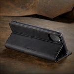 CASEME 013 Series Auto-absorbed Leather Wallet Case for iPhone 11 Pro 5.8-inch (2019)