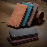 CASEME 013 Series Auto-absorbed Leather Wallet Case for iPhone 11 Pro 5.8-inch (2019)