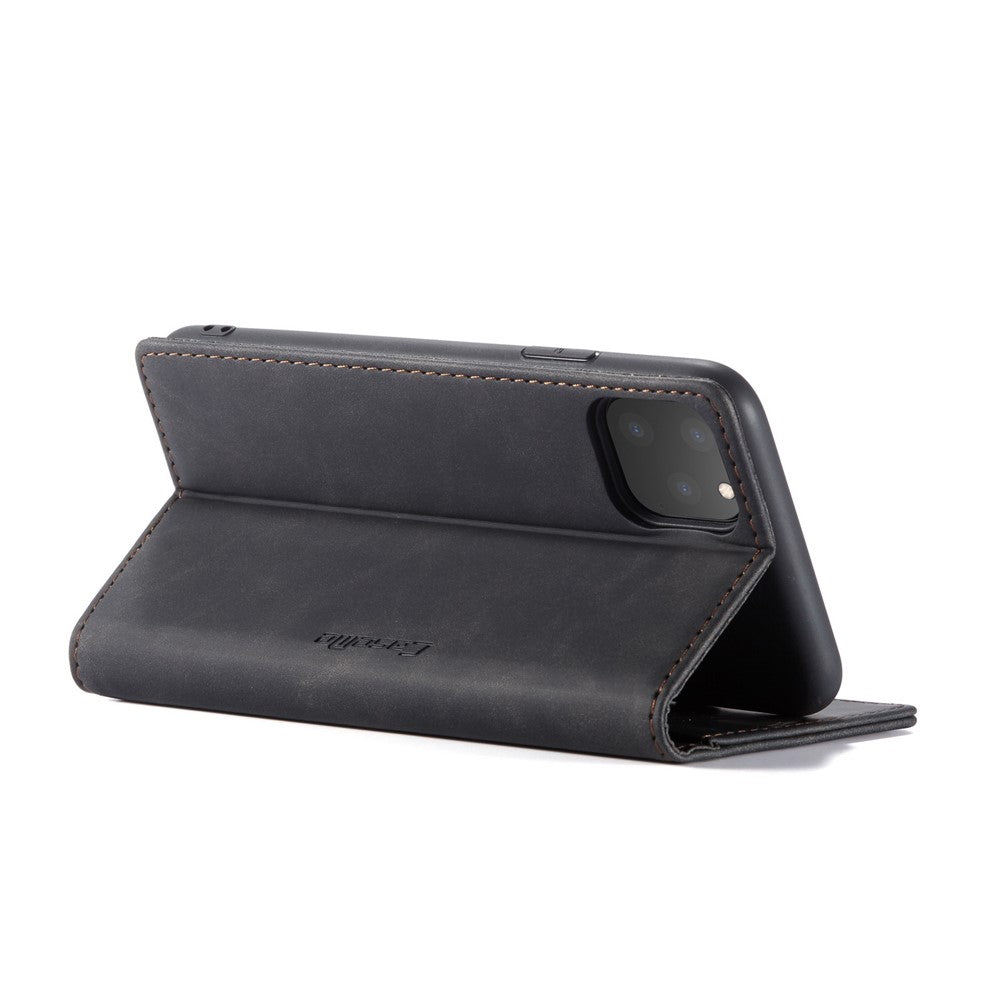 CASEME 013 Series Auto-absorbed Leather Wallet Case for iPhone 11 Pro 5.8-inch (2019)