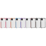 For iPhone 11 6.1 inch Clear Anti-Yellow Shock Absorption Acrylic Protective Phone Case