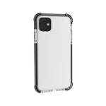 For iPhone 11 6.1 inch Clear Anti-Yellow Shock Absorption Acrylic Protective Phone Case