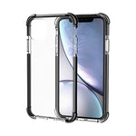 For iPhone 11 6.1 inch Clear Anti-Yellow Shock Absorption Acrylic Protective Phone Case