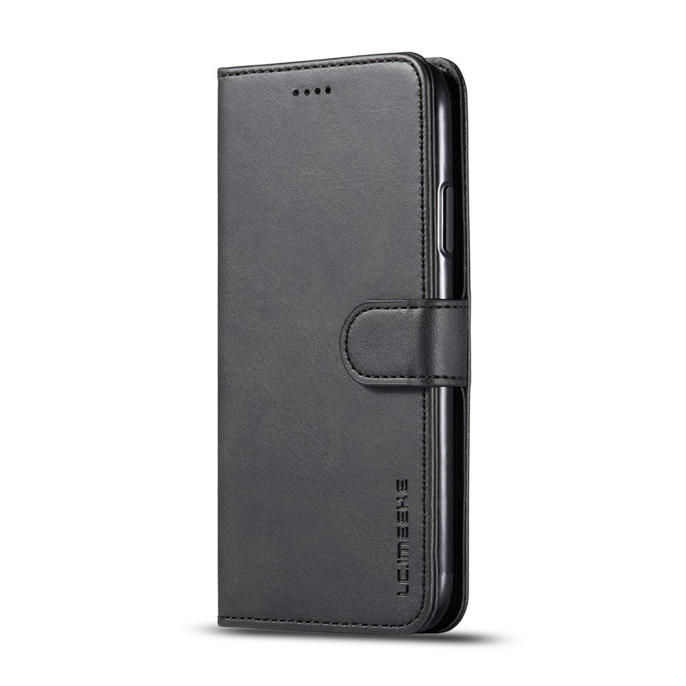 LC.imeeke PU-läderskyddande flip-plånboksfodral för iPhone 11 6,1 tum (2019) med justerbart och vikbart stativ
